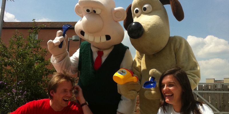 RIBA Sandcastle Competition with Wallace Gromit