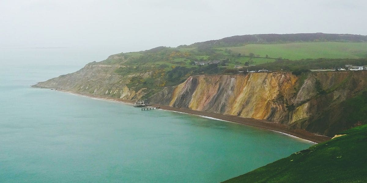 Alum Bay Isle of Wight Cliffs