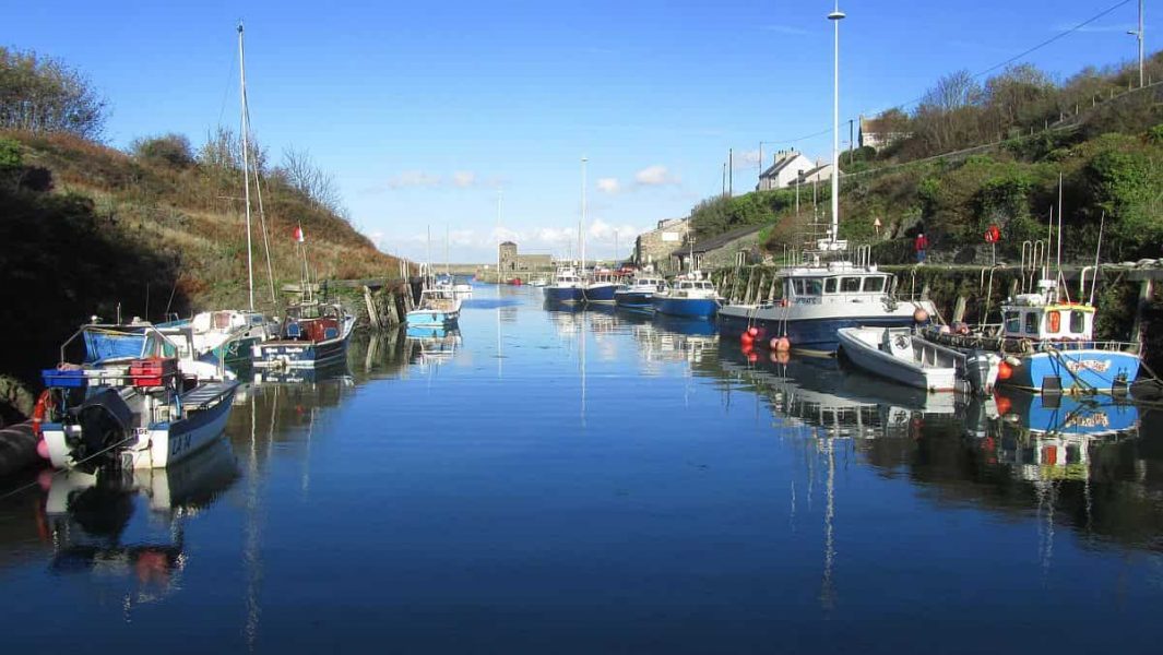 amlwch Harbour in Anglesey North Wales