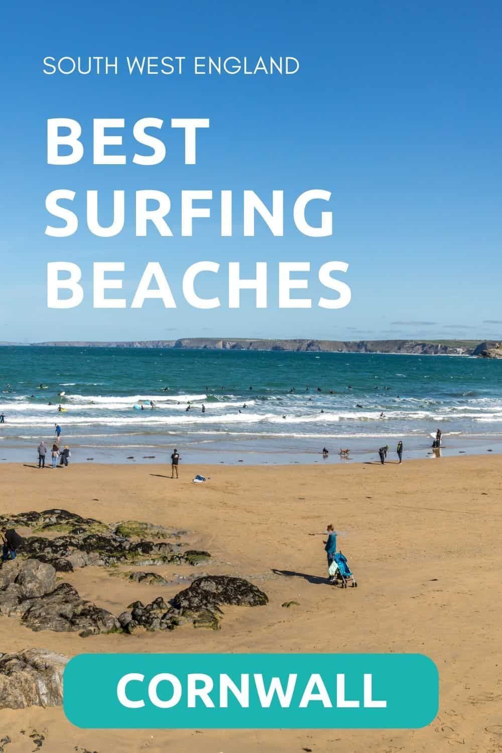 best surfing beaches in Cornwall