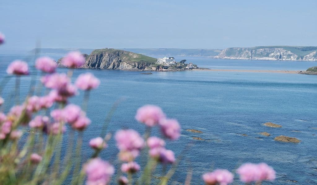 Burgh Island South Devon coastal view