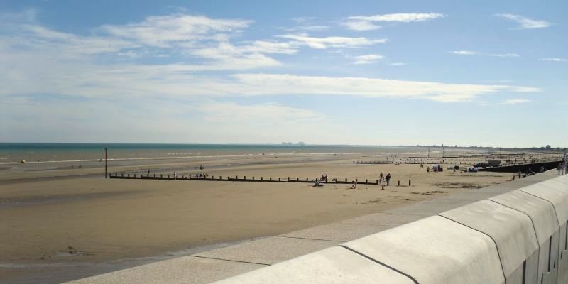 Dymchurch Beach Sea Wall