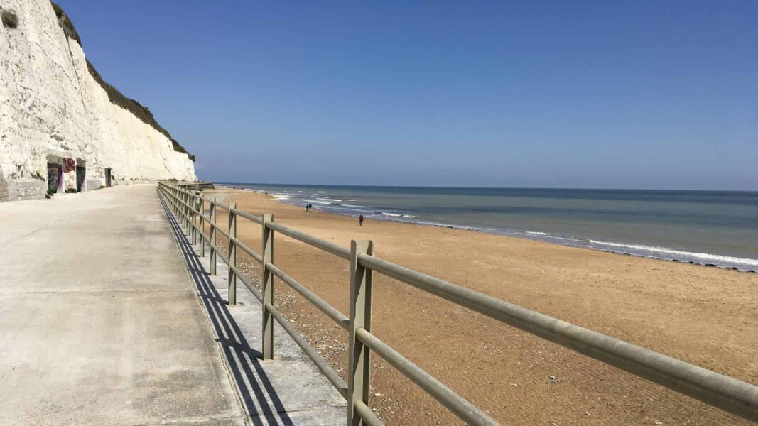 East Cliff Beach in Ramsgate