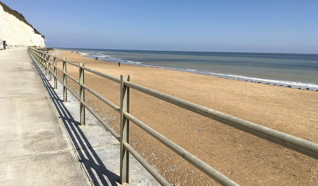 Kent beaches coastal path