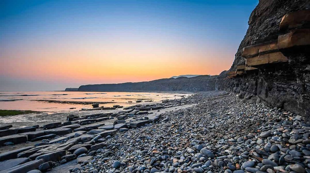 Kimmeridge Bay on Dorset's Jurassic coast
