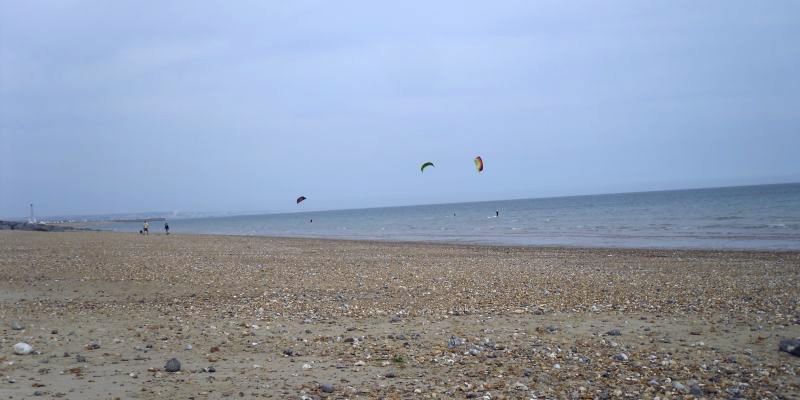 Kite Surfing Shoreham Beach